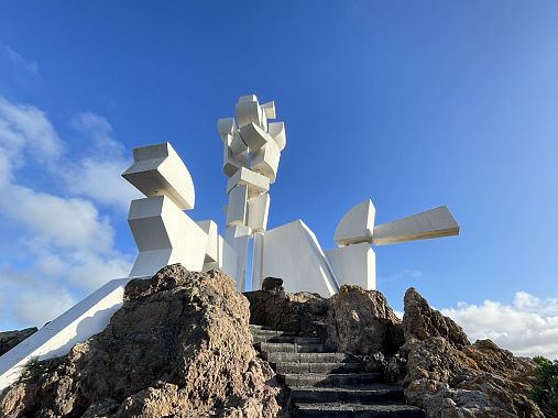 Il monumento del Campesino di Cesar Manrique - foto Blue Lama