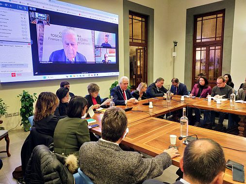Il presidente Giani al tavolo regionale sulla crisi della moda